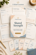 Shared Strength digital PDF workbook cover — Build Strength Through Small, Consistent Steps